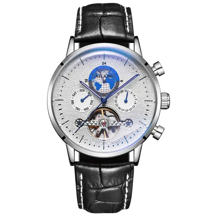 Montre mécanique automatique multifonctionnelle The Earth Chronograph