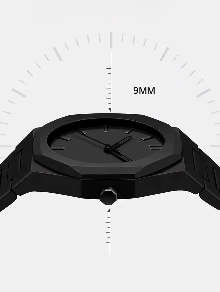 Montre à quartz pour homme TOMI, style simple, classique, pour tous les jours