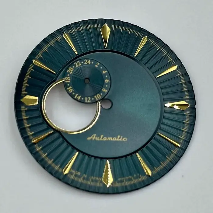 Cadran de montre cocktail date NH39 de 35 mm, cadran S d'origine japonaise pour montre mécanique, ad