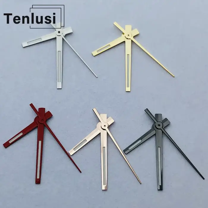 Aiguilles de montre lumineuses Tenlusi pour modèles NH35 NH36 NH38 NH39 NH70 NH72 – Options disponibles : vert
