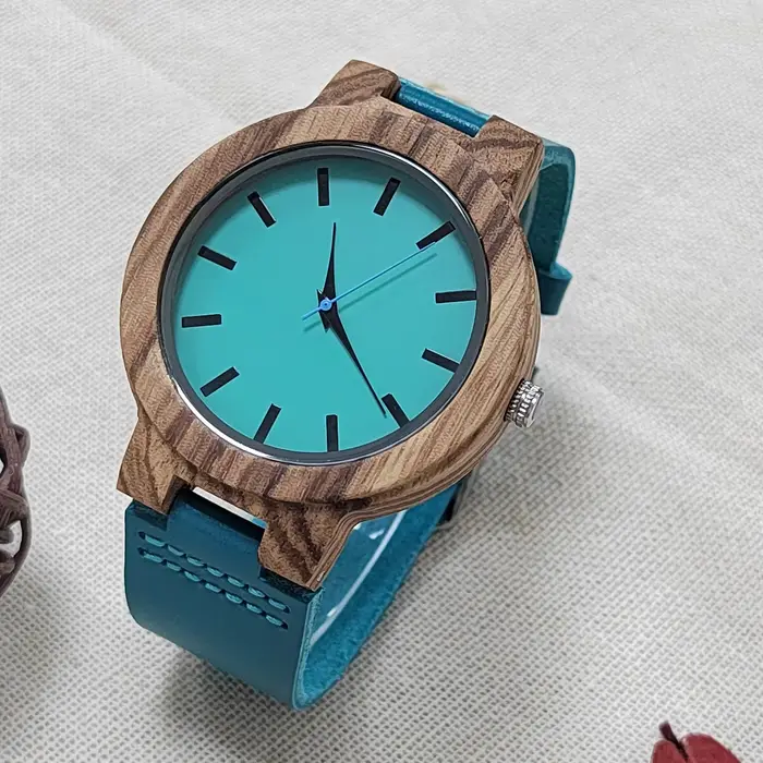 Montre-bracelet en bois pour homme