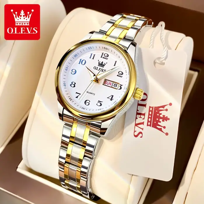 Montre à Quartz de Luxe pour Femme