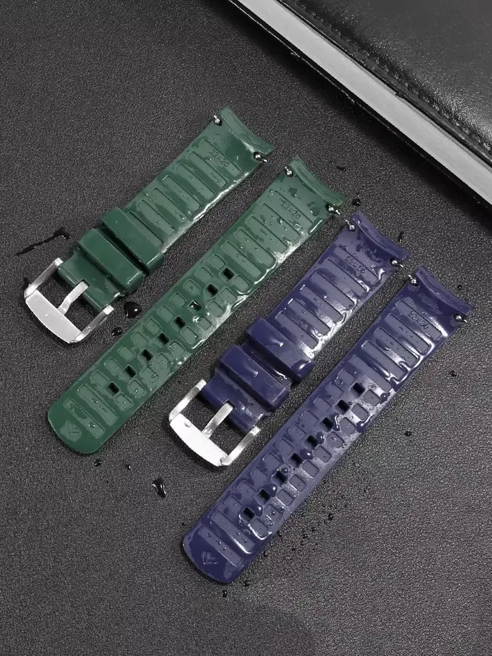 Bracelet de montre en caoutchouc étanche pour Mido Multifort TV M049.526