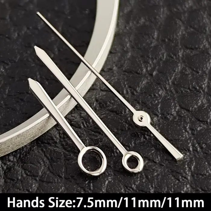 Montre à cadran carré de 27 mm avec chiffres romains, réparation, compatible avec les mouvements NH3