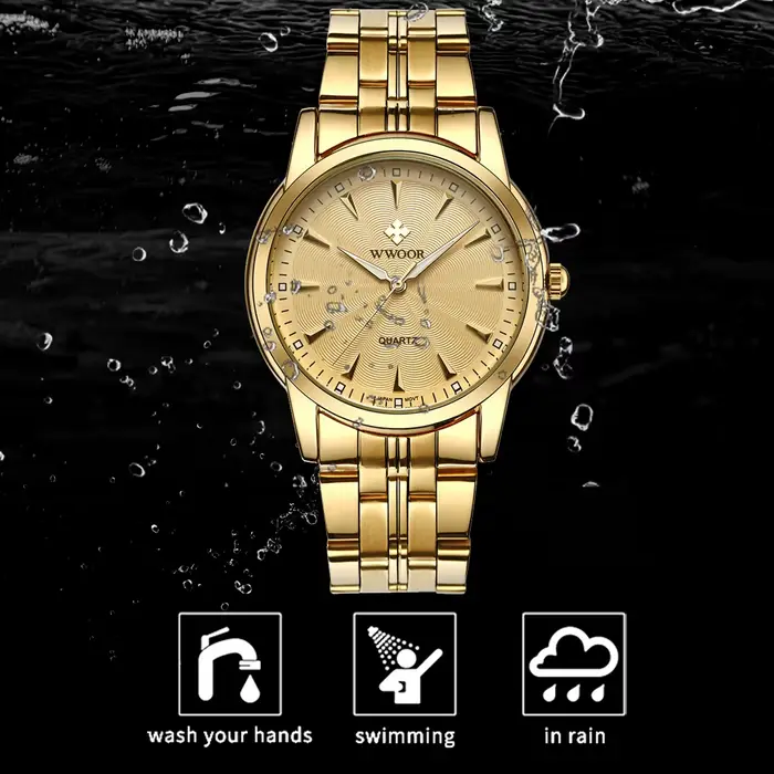 Montres classiques de luxe pour hommes WWOOR