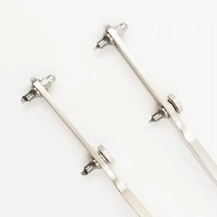 Outil de clé d'ouverture de boîtier arrière de montre vissé en acier inoxydable