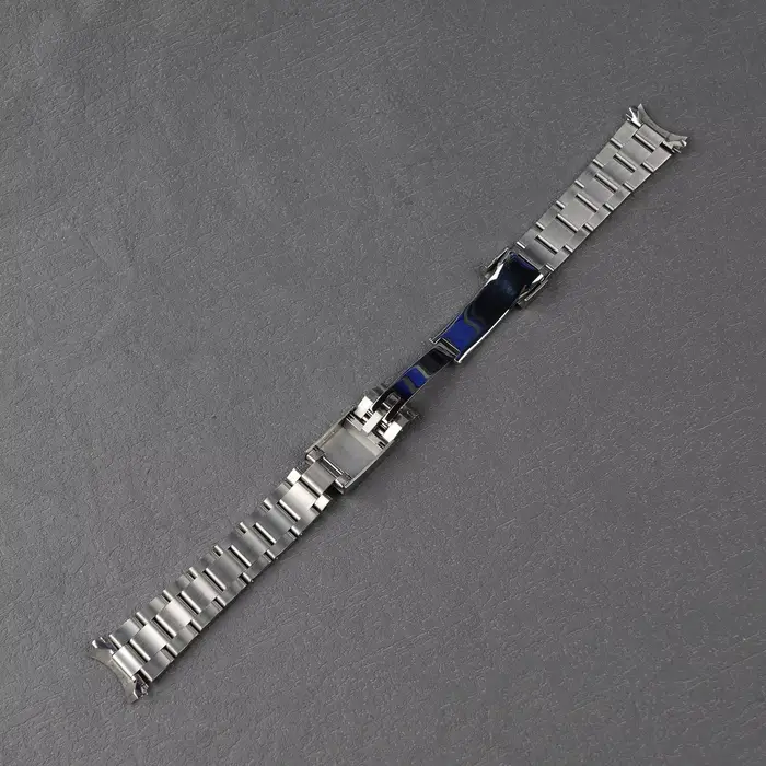 Pour Seiko Presage SRPB41 43 45 47 Cocktail Time-Rolamy 20mm bracelet de montre en acier inoxydable poli argent avec fermoir huître