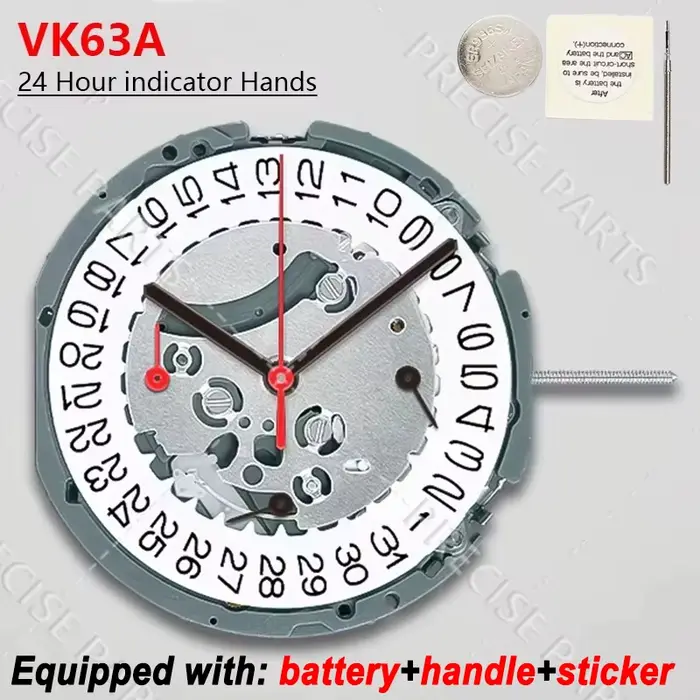 Mouvement à quartz japonais VK63