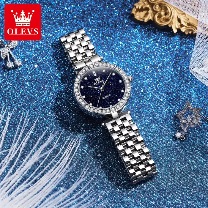 OLEVS 3641 montre pour femme élégante Simple