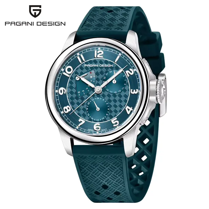 Montre Homme Quartz Paganidesign 2026 Multifonction Étanche Lumineuse Nouveau Modèle Élégant pour Ho