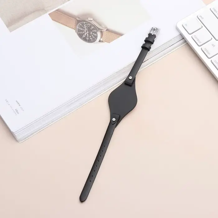 Bracelet de montre en cuir véritable