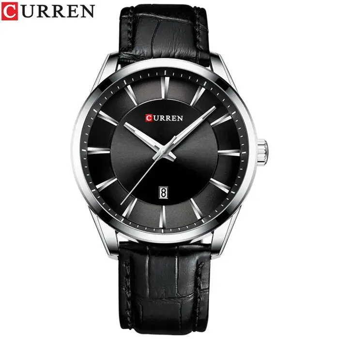 CURREN nouvelles montres à Quartz pour hommes bracelet en cuir