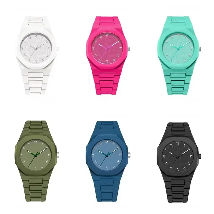 Montre étanche à cadran arabe