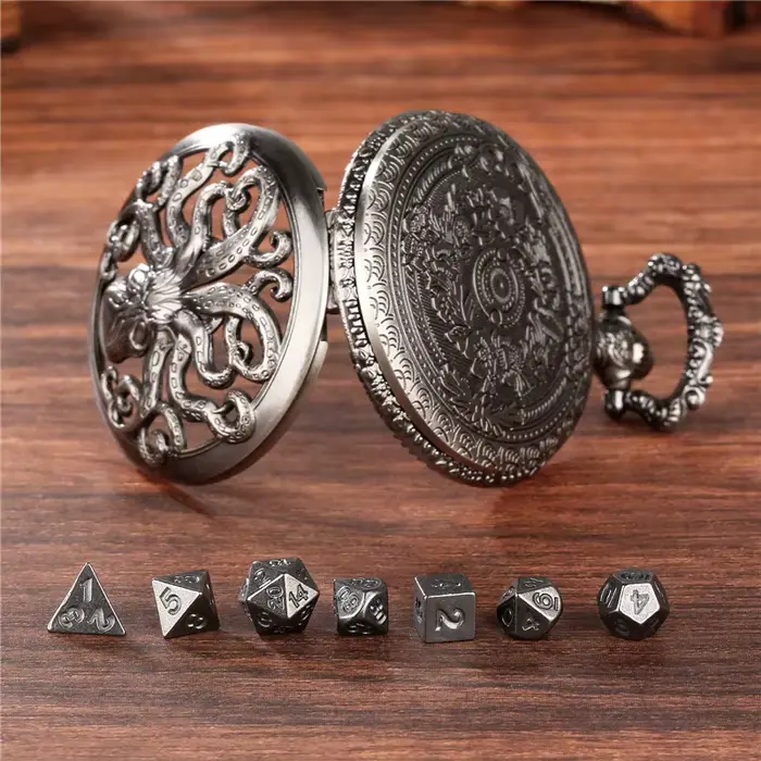 Boîtier de montre de poche poulpe creux en Bronze