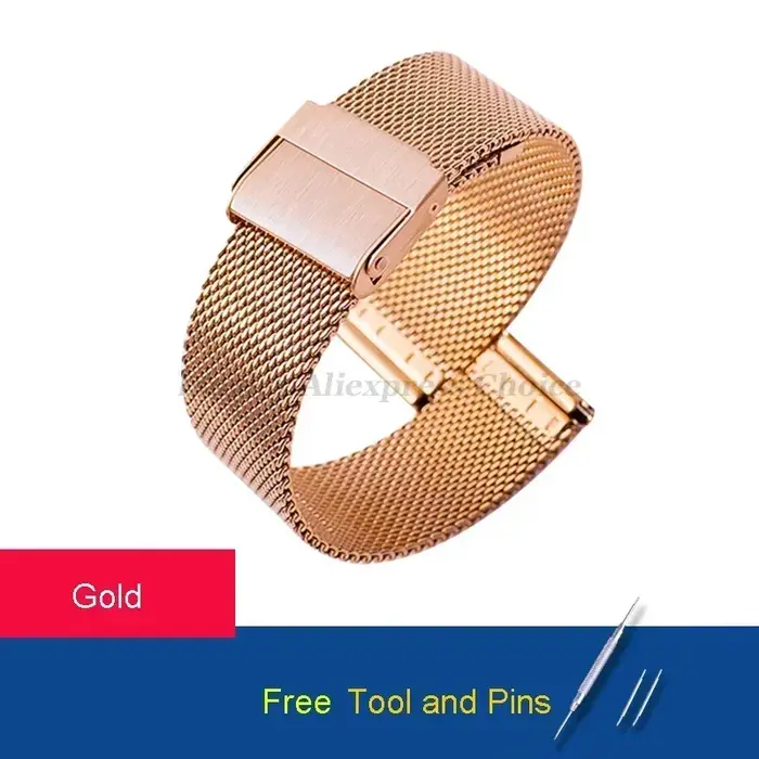 Bracelet en maille pour montre DW