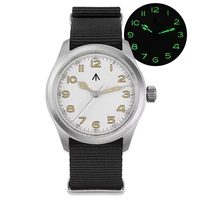 Militado ML08 montres de luxe homme VH31 montres à Quartz saphir cristal lumineux champ montre Anti-