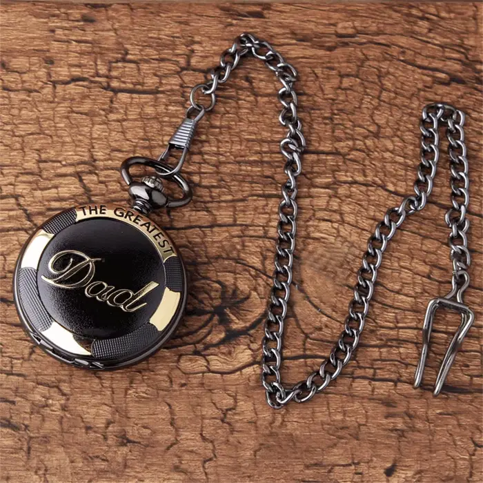 Montre de poche à Quartz pour hommes