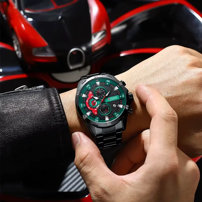 Montres en acier inoxydable pour hommes