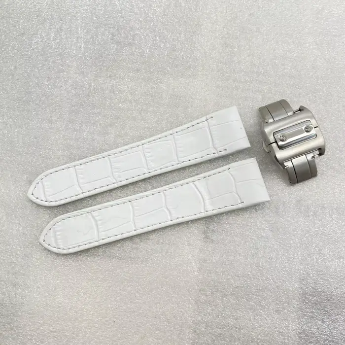 Boîtier de rechange pour montre 21mm, pièces Mod, Bracelet en cuir adapté au Bracelet Cartier Santos