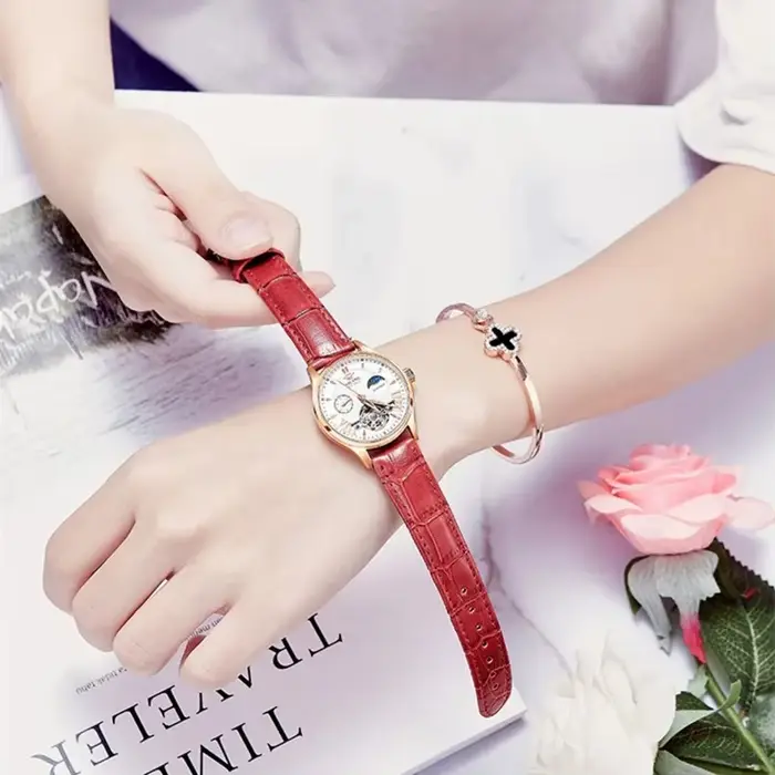 Montre automatique mécanique pour femme de la marque AILANG