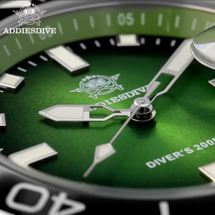 ADDIESDIVE nouvelle montre de plongée AD2089 pour hommes 41mm lunette en céramique BGW9 lumineux 200m étanche mode
