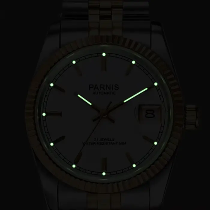 Parnis – montre automatique pour hommes