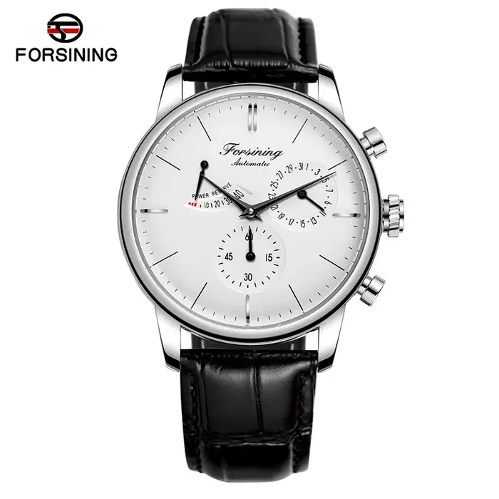 Montre automatique FORSINING pour homme avec indicateur de réserve de marche