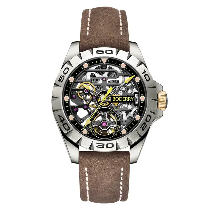 Boderry-Montres Urbaines en Titane pour Homme