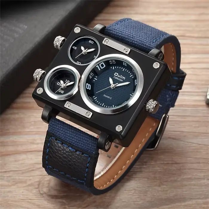 Oulm – montre à Quartz pour hommes
