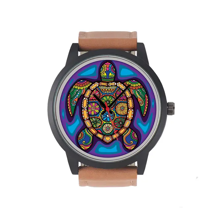 Montre-bracelet à Quartz pour hommes, magasin d'usine, batterie, tortue de mer, Design Punk Street Style, cadran Cool, cadeaux Souvenir pour garçon, 2025