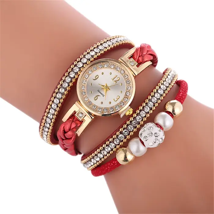Relogio Bracelet montres femmes enrouler autour de la mode