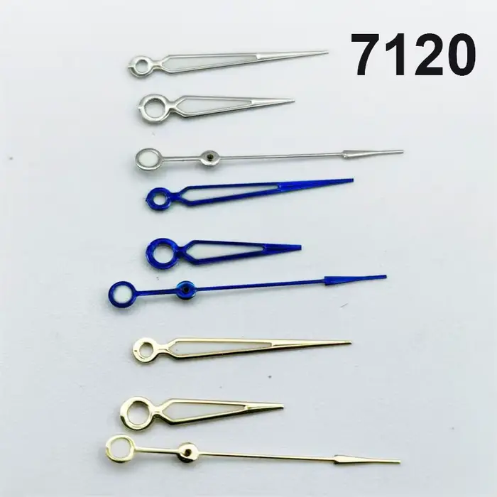 Aiguilles de montre adaptées au mouvement 7120