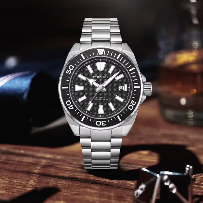 Montre de plongée pour homme TOPHILL NH35 43