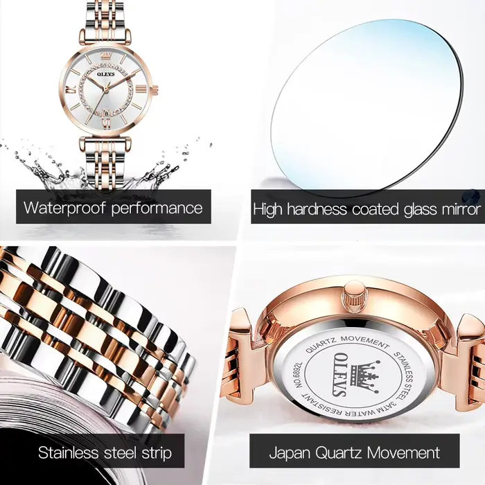Montres élégantes pour femmes OLEVS 6892