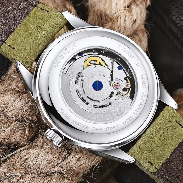 OCHSTIN hommes montre mécanique automatique de luxe tenue décontractée militaire Sports de plein air armée