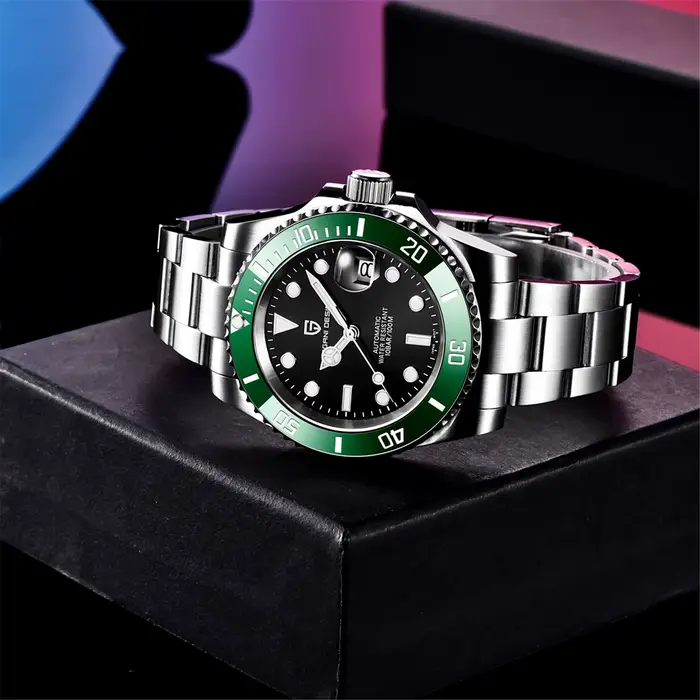 Montres automatiques mécaniques pour hommes PAGANI Design 2026, Miyota 8215, 40 mm, acier inoxydable