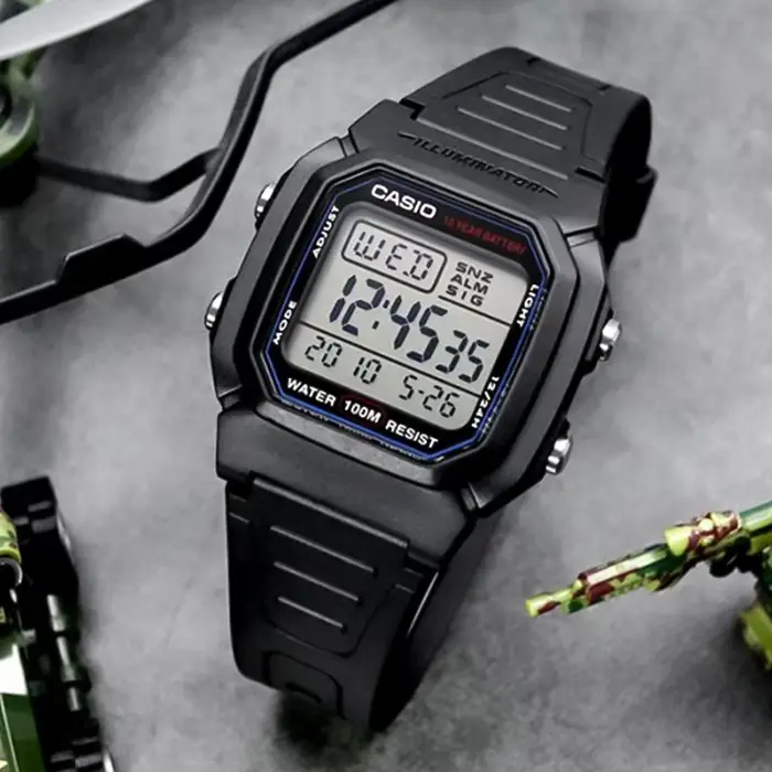MOL G montre choc hommes top luxe ensemble militaire 10 ans Autonomie de la batterie numérique