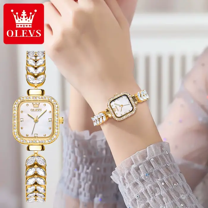 OLEVS 9987 montre pour femme cadran carré