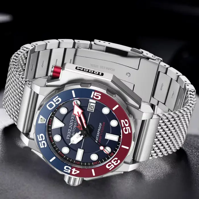 Top marque de luxe montre automatique pour hommes mode affaires
