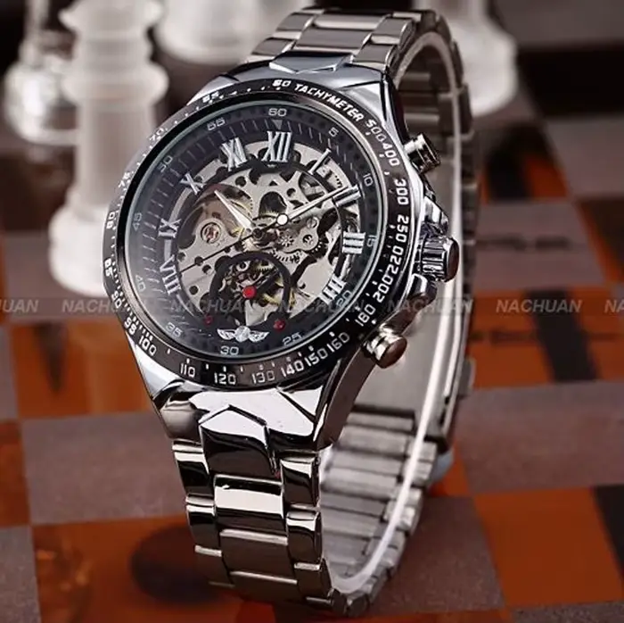 Winner-Montres mécaniques automatiques pour hommes