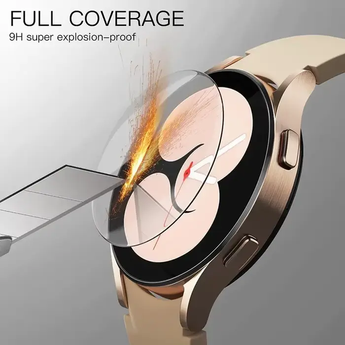 Protecteur d'écran en verre trempé 9H HD Clear pour montre intelligente TicWatch Pro 5 et Enduro avec protection Anti Blue-Ray et option Anti peeping