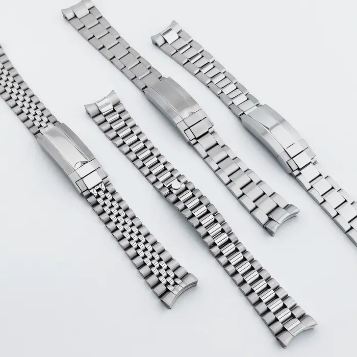 Bracelet présidentiel solide en argent