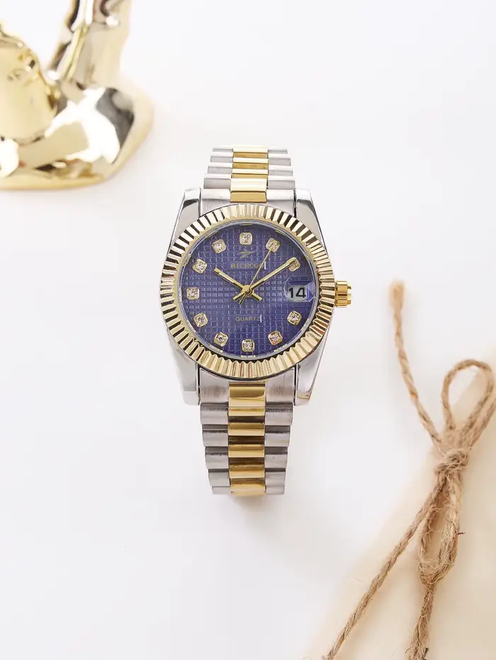 RICECGO montre d'affaires de luxe en strass
