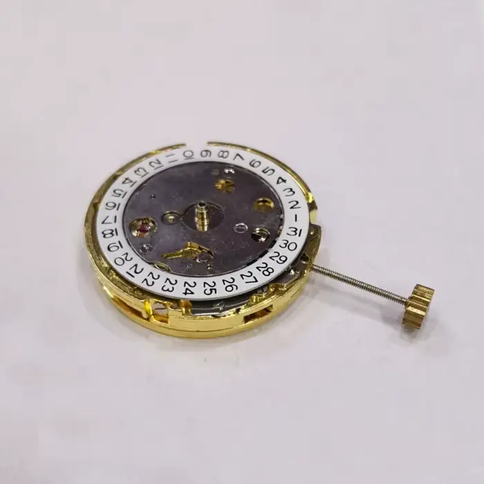 Mouvement de montre en métal Durable pour machines automatiques en or