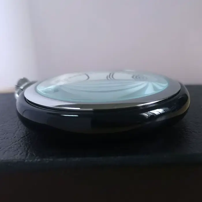 VIGOROSO montre de poche mécanique de luxe de haute qualité Jade et boîte en acier inoxydable
