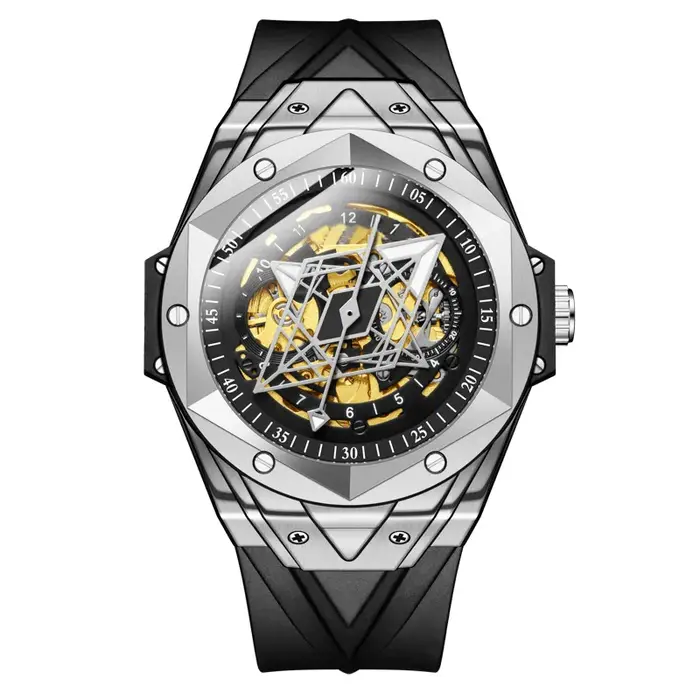 Montre mécanique automatique pour homme tendance