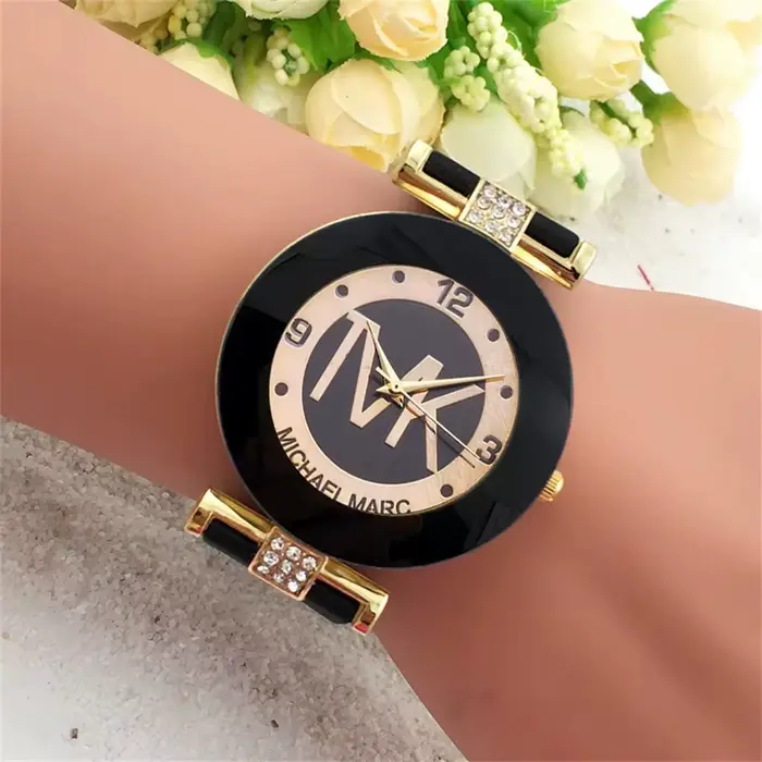 Mode TVK marque montre pour femme Simple luxe strass