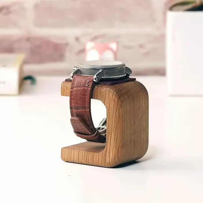 Présentoir de montre en bois massif pour bracelet bague et autres bijoux élégant pour décoration maison bureau exposition cadeau spécial