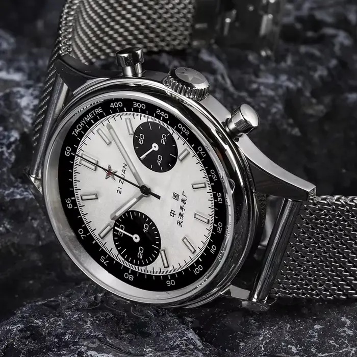 Montre à Quartz chronographe d'aviation chinoise pour hommes