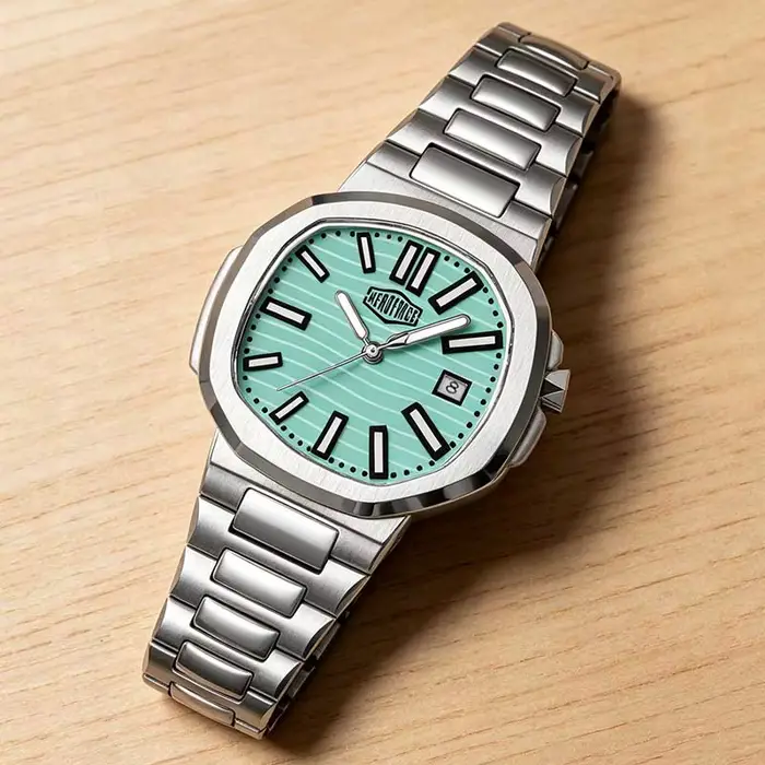 HEROFORCE – montre pour homme en acier inoxydable